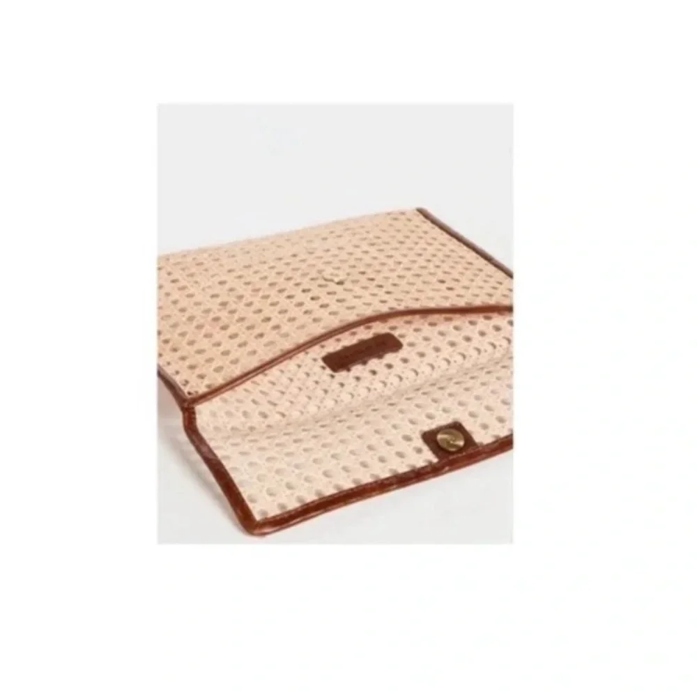 Rose Gold Crystal Envelope Clutch